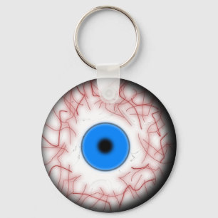 Porte-clés Porte - clé bleu de globe oculaire