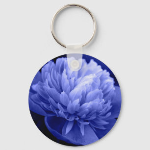 Porte-clés Porte - clé Blue Peony