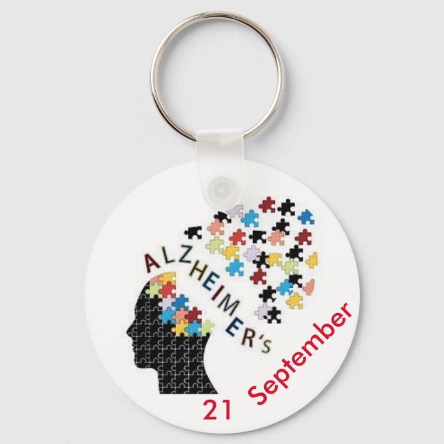 Porte-clés Porte - clé Bouton de base (Recto)