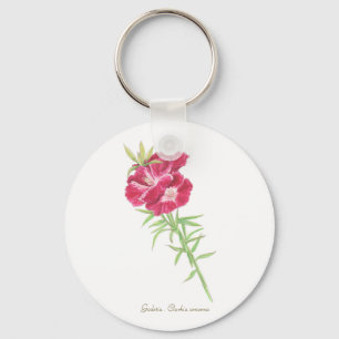 Porte-clés Porte - clé bouton Godetia
