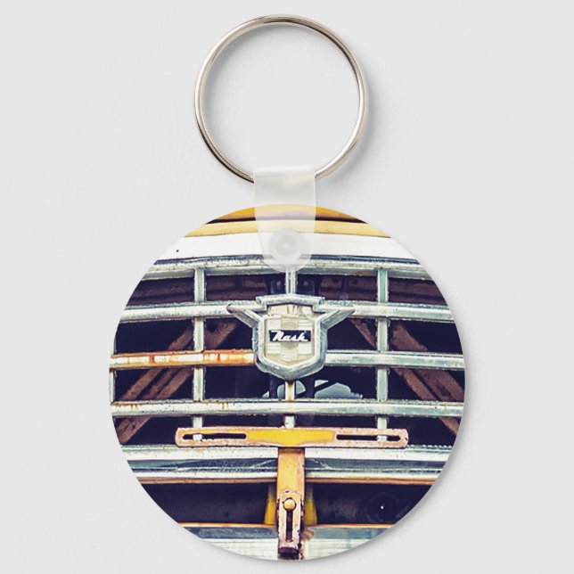 Porte-clés Porte - clé Bouton Rambler Jaune Nash (Recto)