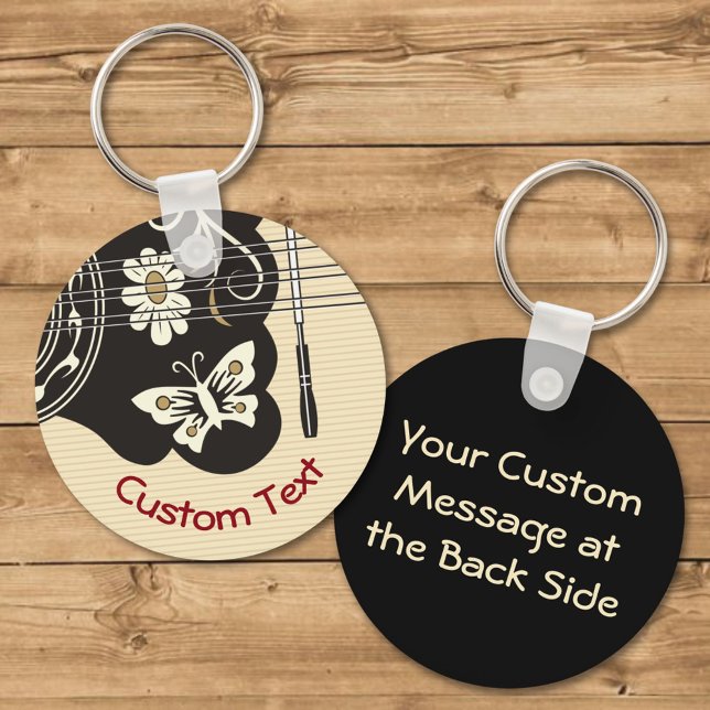 Porte-clés Porte - clé Bouzouki (Créateur téléchargé)