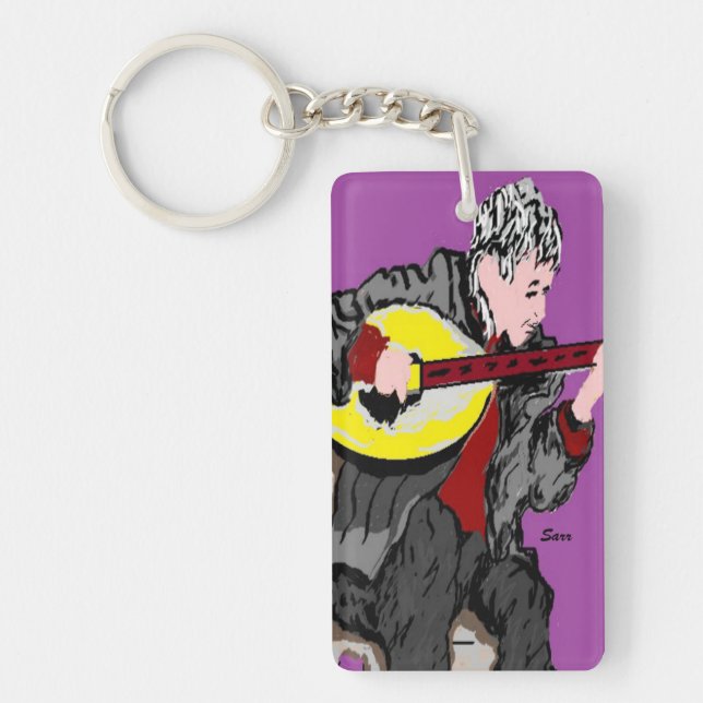 Porte-clés Porte - clé /Bouzouki Player (Devant)