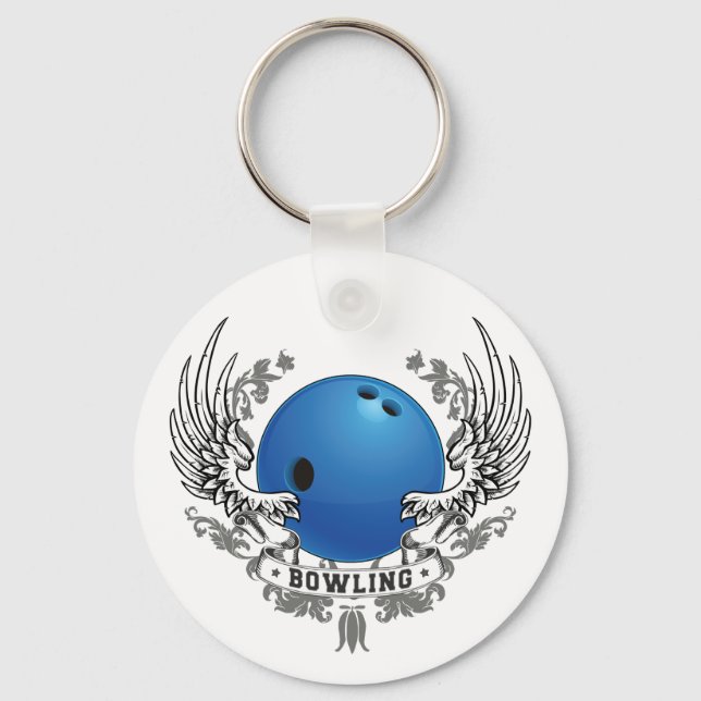 Porte-clés Porte - clé Bowling Wings (Recto)