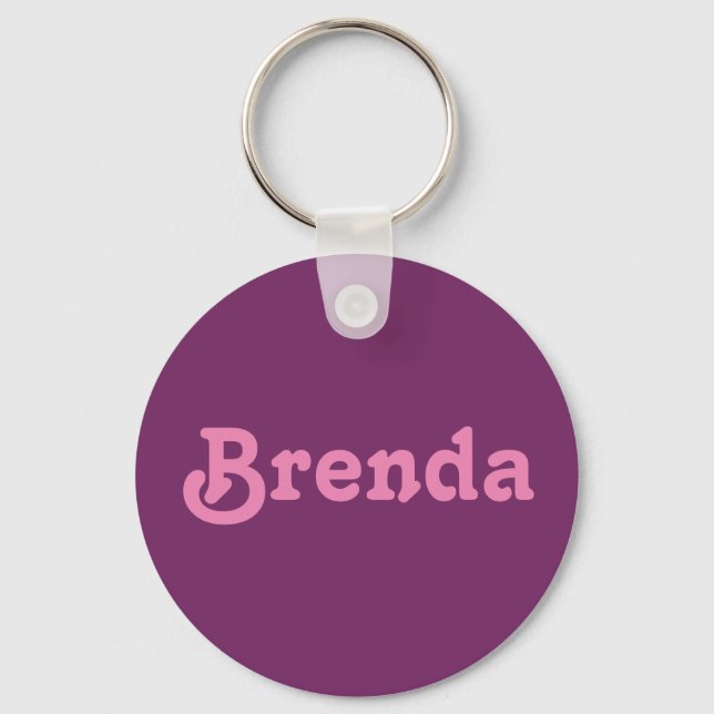 Porte-clés Porte - clé Brenda (Recto)