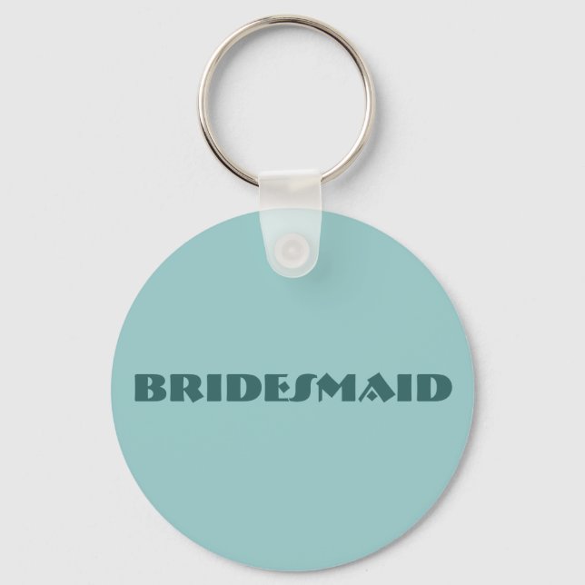 PORTE-CLÉS PORTE - CLÉ BRIDESMAID (Recto)
