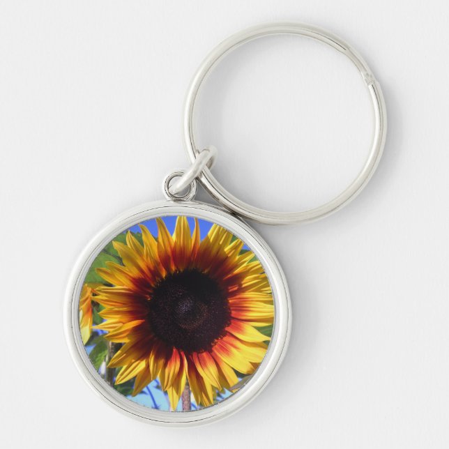 Porte-clés Porte - clé brillant de tournesol (Devant)