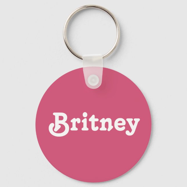 Porte-clés Porte - clé Britney (Recto)