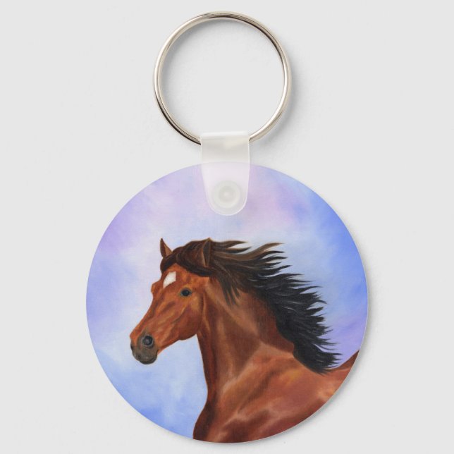 Porte-clés porte - clé Brown andalou (Recto)