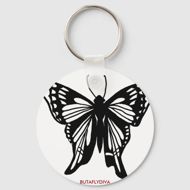 PORTE-CLÉS PORTE - CLÉ BUTAFLYDIVA (Recto)