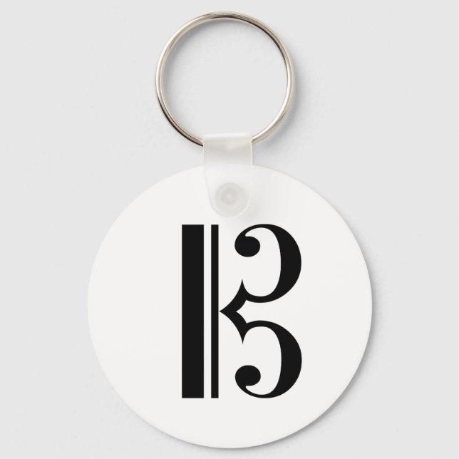 Porte-clés Porte - clé C-Clef (Recto)