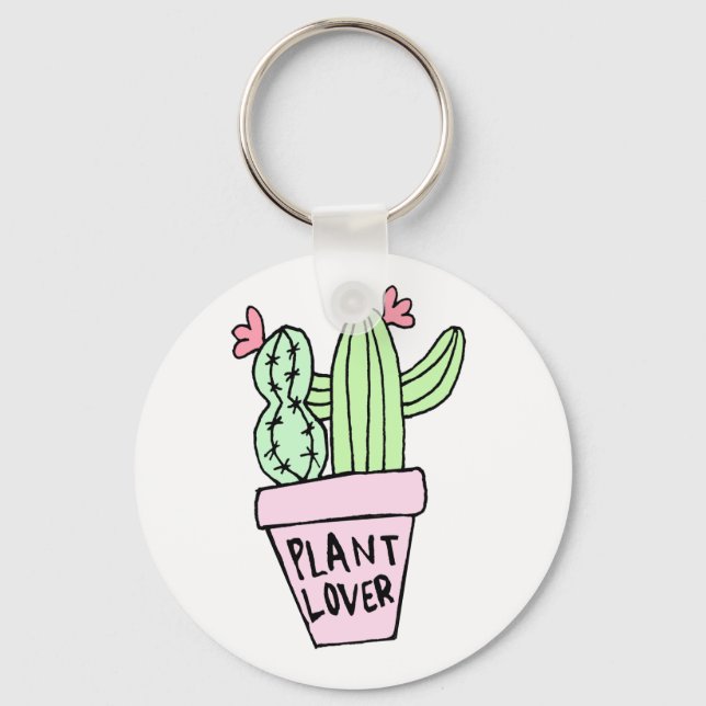 Porte-clés Porte - clé Cactus (Recto)