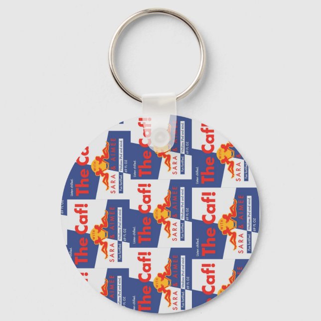 Porte-clés Porte - clé Caf 2 (Recto)