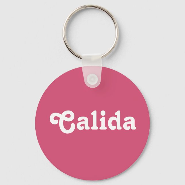 Porte-clés Porte - clé Calida (Recto)