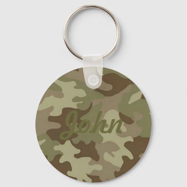 Porte-clés Porte - clé Camouflage personnalisé (Recto)