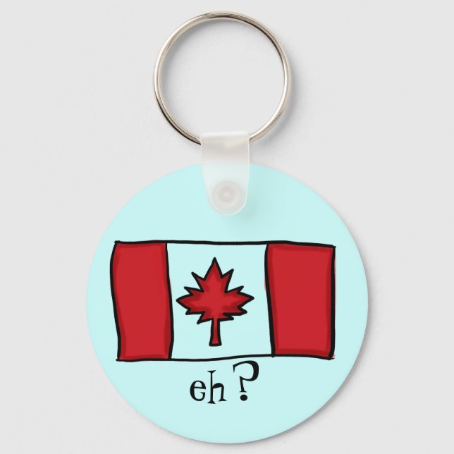 Porte-clés Porte - clé canadien (Recto)