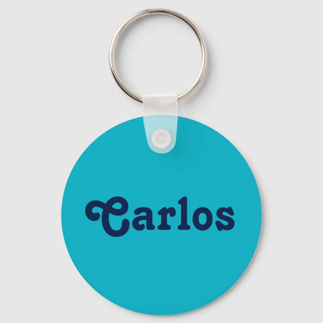 Porte-clés Porte - clé Carlos (Recto)