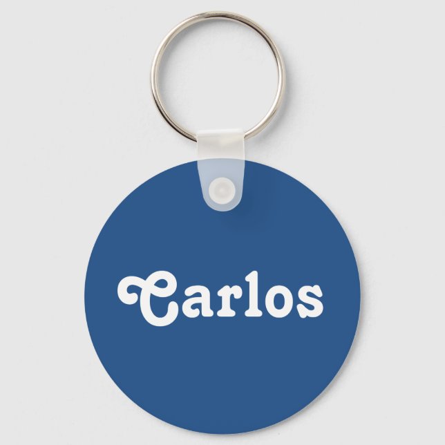 Porte-clés Porte - clé Carlos (Recto)