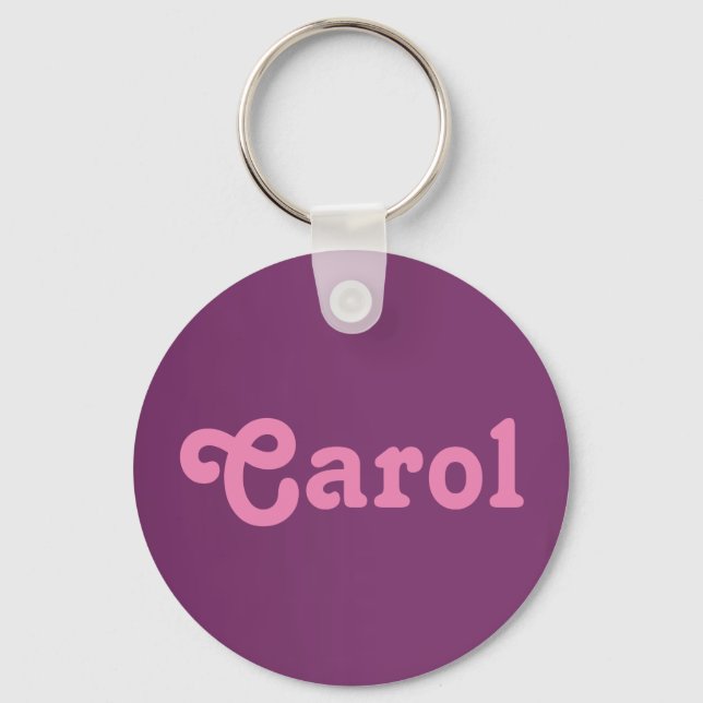 Porte-clés Porte - clé Carol (Recto)