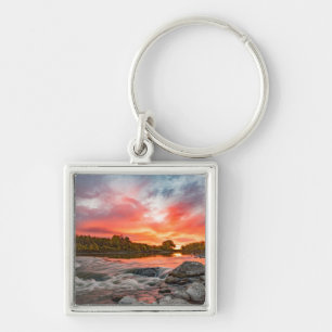 Porte-clés Porte - clé carré