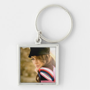 Porte-clés Porte - clé carré de photo