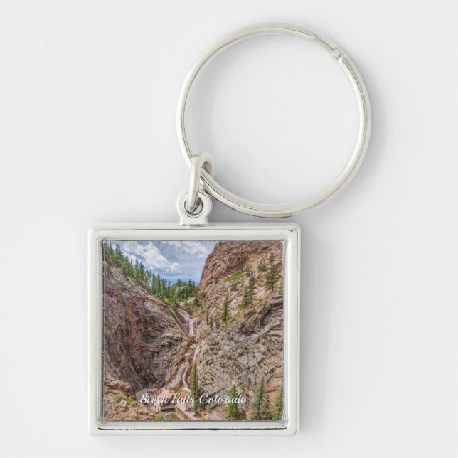 Porte-clés Porte - clé Carré de Seven Falls (Devant)