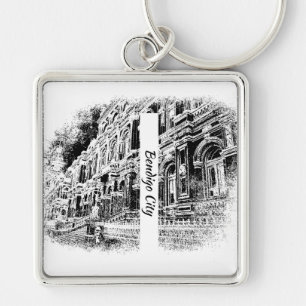 Porte-clés Porte - clé Carré haut de gamme, grand