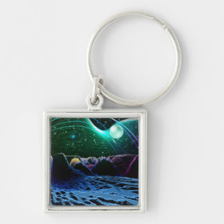 Porte-clés Porte - clé Carré Planet Xynlorepline Premium