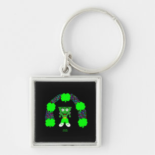 Porte-clés Porte - clé Carré St. Patrick's FrankenCheese