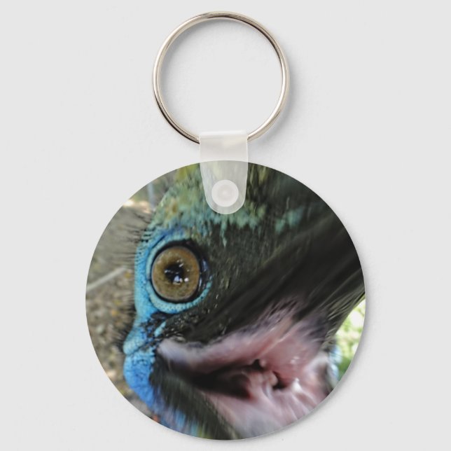 Porte-clés Porte - clé cassowary (Recto)