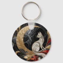 Porte - clé Cat Deco