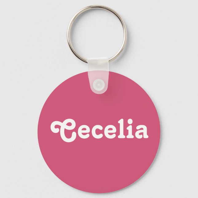 Porte-clés Porte - clé Cecelia (Recto)