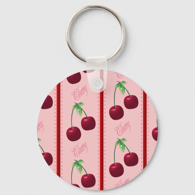 Porte-clés Porte - clé cerise (Recto)