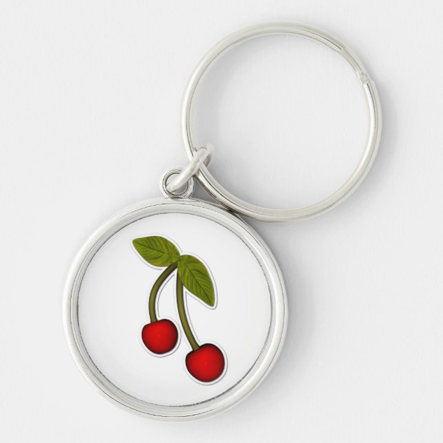 PORTE-CLÉS PORTE - CLÉ CHERRIES (Devant)