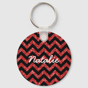 Porte-clés Porte - clé Chevron Parties scintillant Look