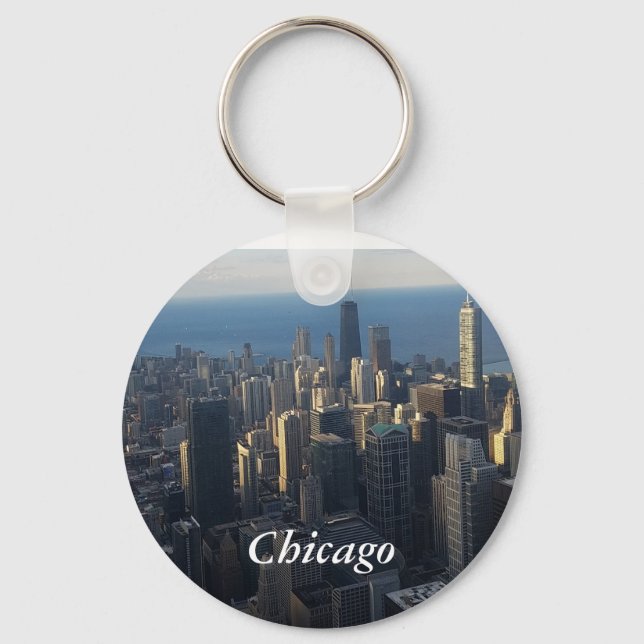 Porte-clés porte - clé chicago (Recto)