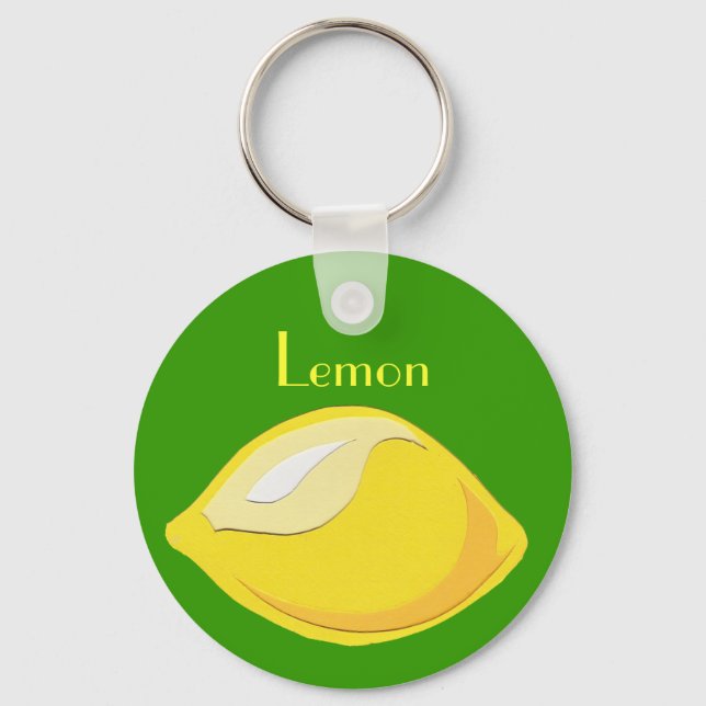 Porte-clés Porte - clé citron (Recto)