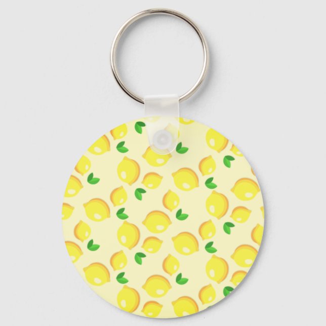 Porte-clés Porte - clé citrons jaunes (Recto)