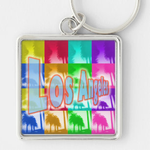 Porte-clés porte - clé "Coloration Los Angeles 1"
