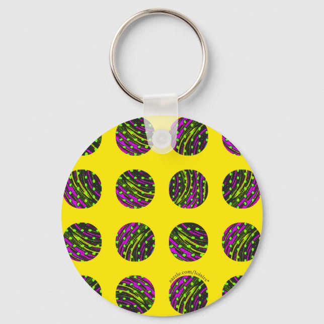 Porte-clés Porte - clé coloré (Recto)