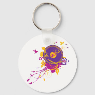 Porte-clés Porte - clé coloré de musique