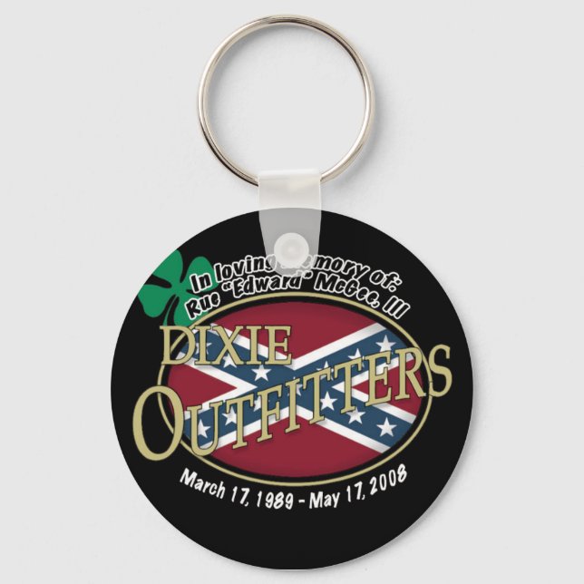 Porte-clés Porte - clé commémoratif Dixie Outfitters d'Edward (Recto)