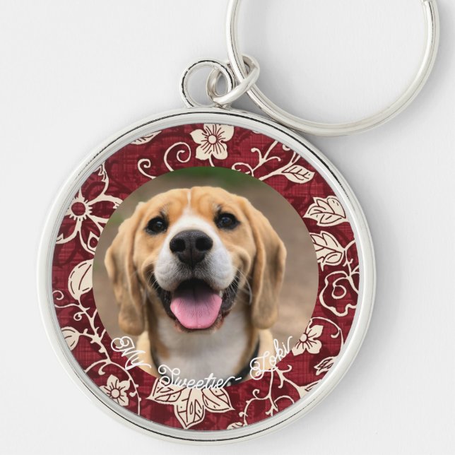 Porte-clés Porte - clé commémoratif moderne pour animaux de c (Devant)