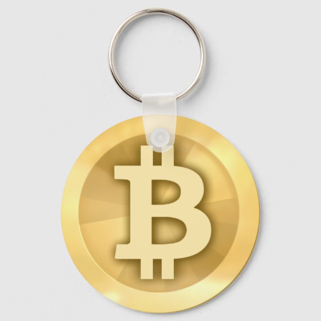 Porte-clés Porte - clé cool Bitcoin (Recto)