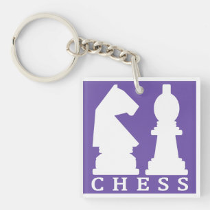 Porte-clés PORTE - CLÉ couleur personnalisé CHESS