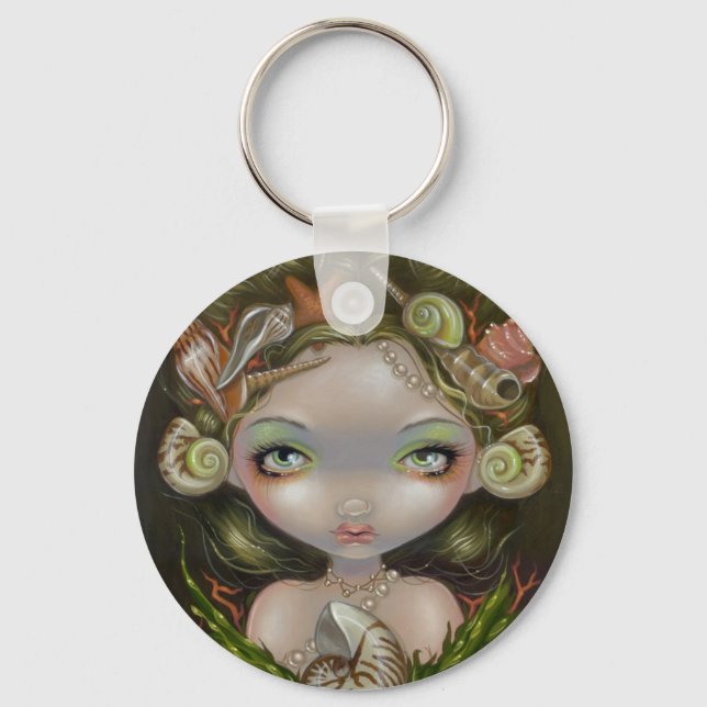 Porte-clés porte - clé "Couronne des coquilles" (Recto)