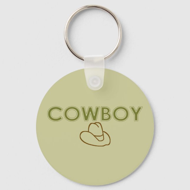 Porte-clés Porte - clé Cowboy (Recto)