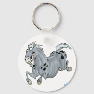 Porte-clés Porte - clé Crazy Cartoon Horse