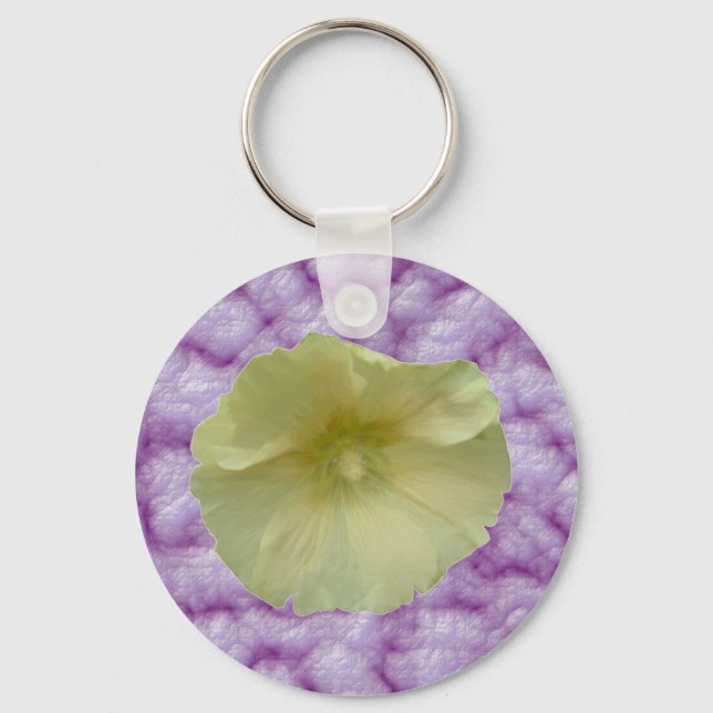 Porte-clés Porte - clé Cream Hollyhock (Recto)