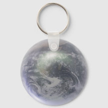 Porte - clé Crystal Earth Globe
